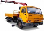 Бортовая машина -4308 с краном манипулятором FASSI F50A.22