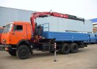 Бортовая машина -65111 с краном манипулятором установкой FASSI F155A.22