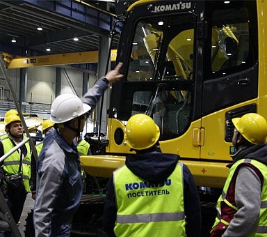 Выбор экскаватора Komatsu