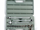 Набор головок с карданным шарниром ЕРМАК 736-498, 16 предметов, 10-27мм 1/2" 