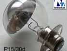 Сигнальная лампа Aldis с цоколем P15/30d для ратьера 12В 60Вт, 24В 60Вт 