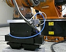 Робот "KUKA" для укладки бетонных блоков 