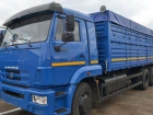 Бортовой грузовик 6387-01 бортовой зерновоз (на шасси КАМАЗ 65115)